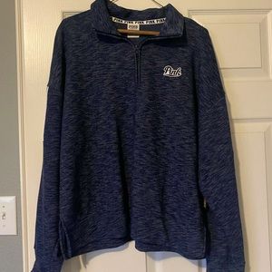Victoria Secret Pink Quarter zip sweatshirt